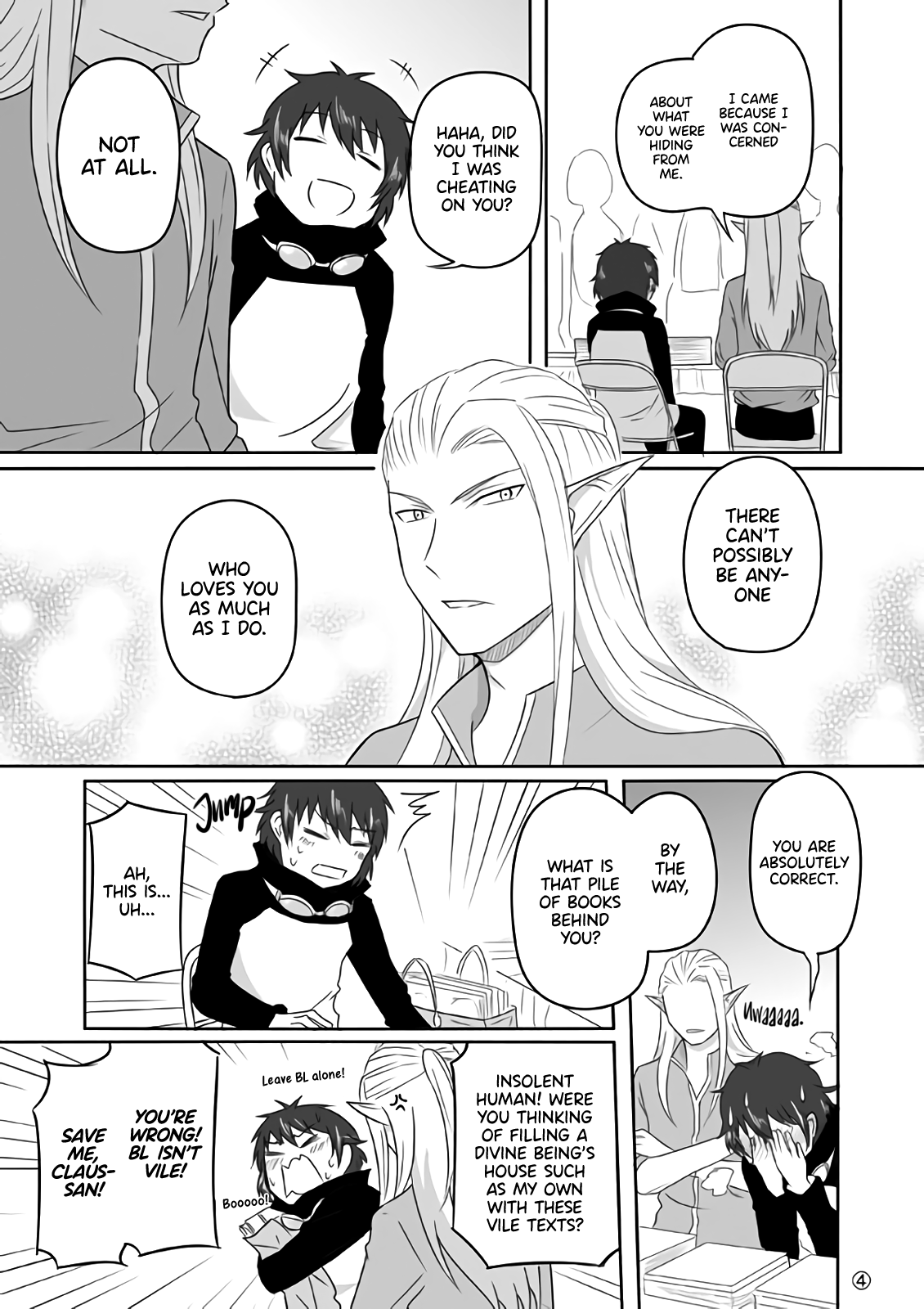 Read Elf Boyfriend & Boyish Girlfriend EN Manga Online