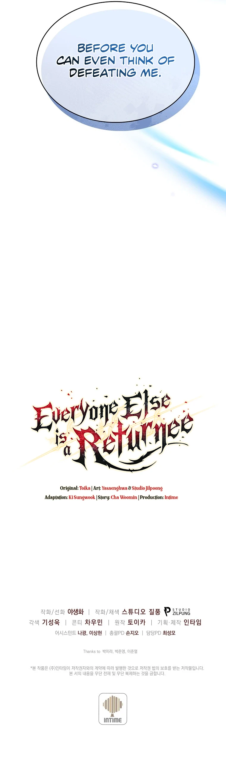 Read Everyone Else Is A Returnee EN Manga Online