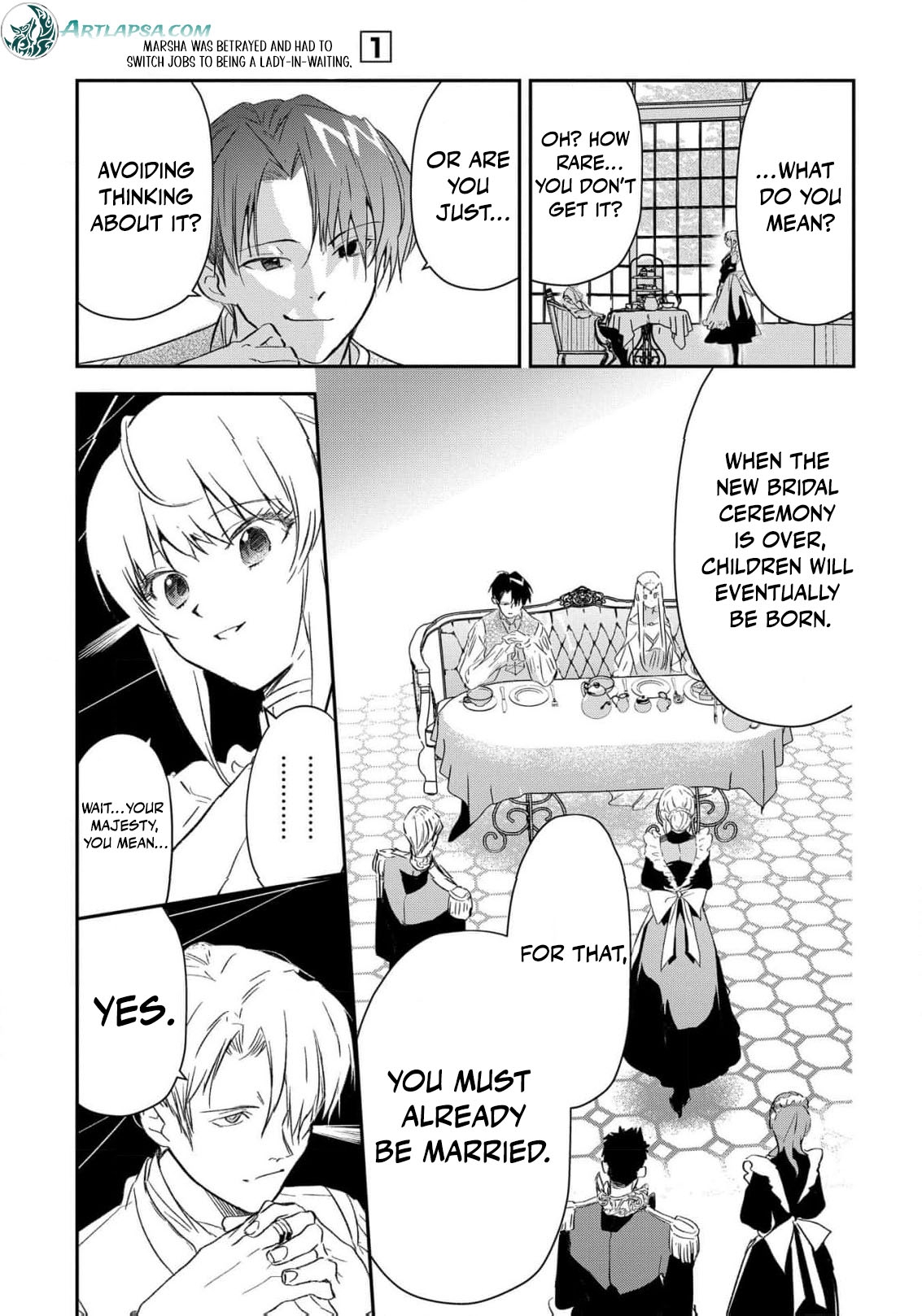 Read From Ordinary Maid to Chief Lady in Waiting to the Queen EN Manga Online