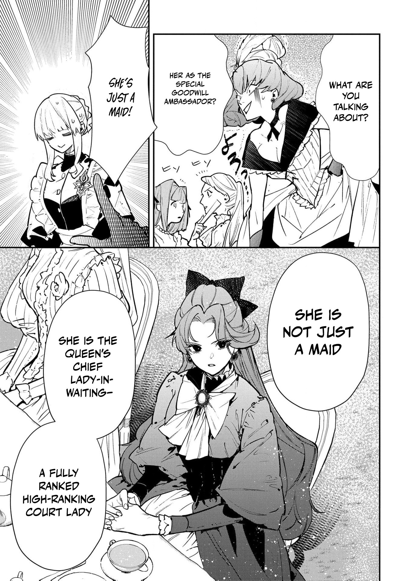 Read From Ordinary Maid to Chief Lady in Waiting to the Queen EN Manga Online