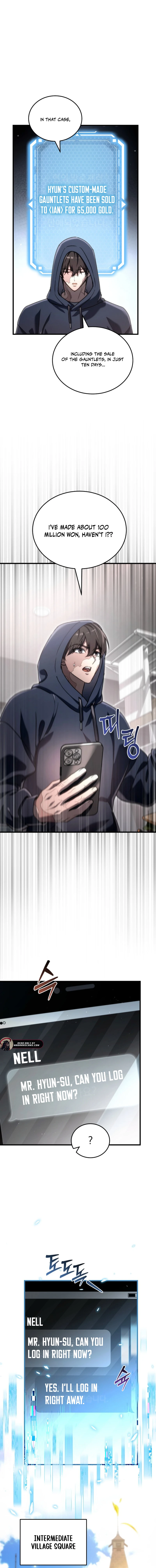 Read Genius Blacksmith's Game EN Manga Online