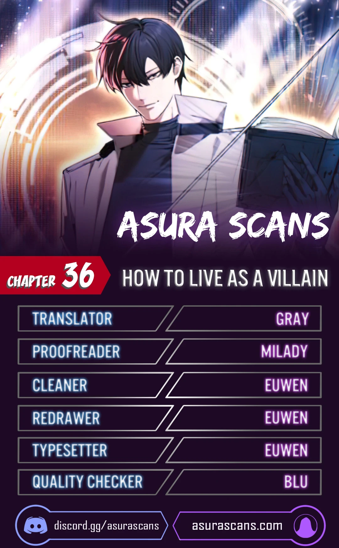 Read How To Live As A Villain EN Manga Online