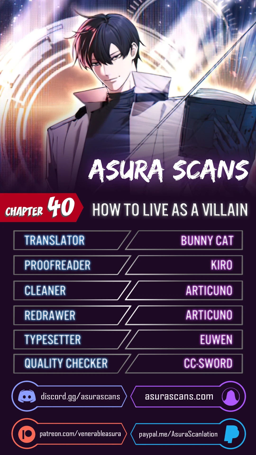 Read How To Live As A Villain EN Manga Online