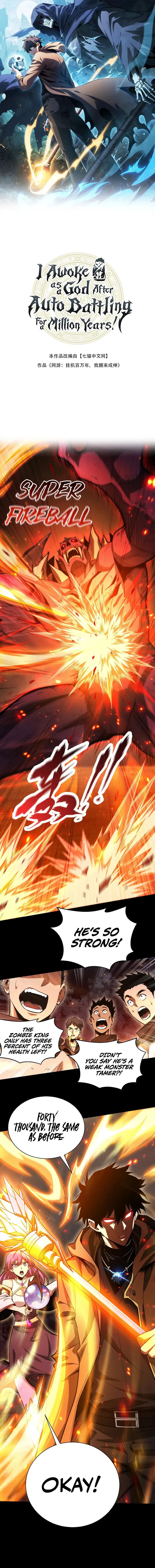 Read I Awoke As A God After Auto Battling For A Million Years EN Manga Online