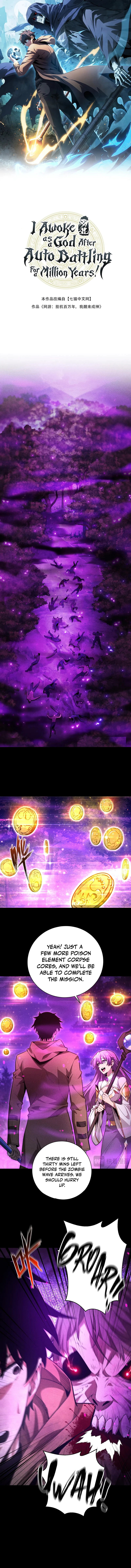 Read I Awoke As A God After Auto Battling For A Million Years EN Manga Online