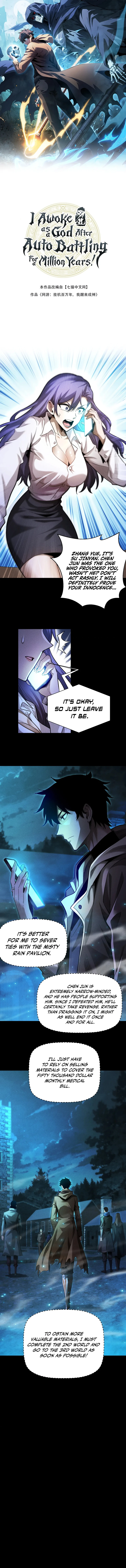 Read I Awoke As A God After Auto Battling For A Million Years EN Manga Online