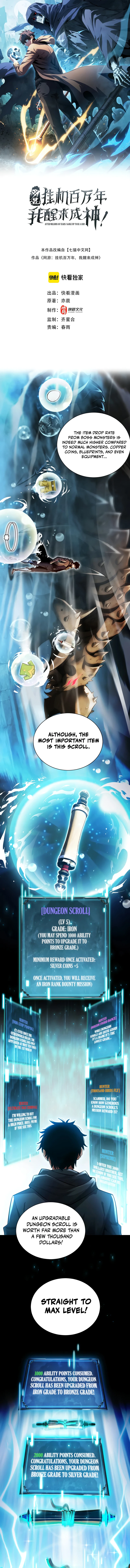 Read I Awoke As A God After Auto Battling For A Million Years EN Manga Online