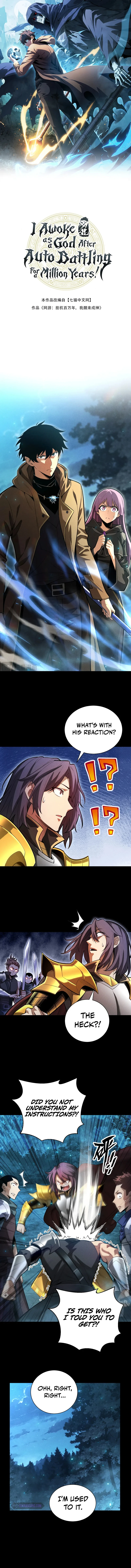 Read I Awoke As A God After Auto Battling For A Million Years EN Manga Online