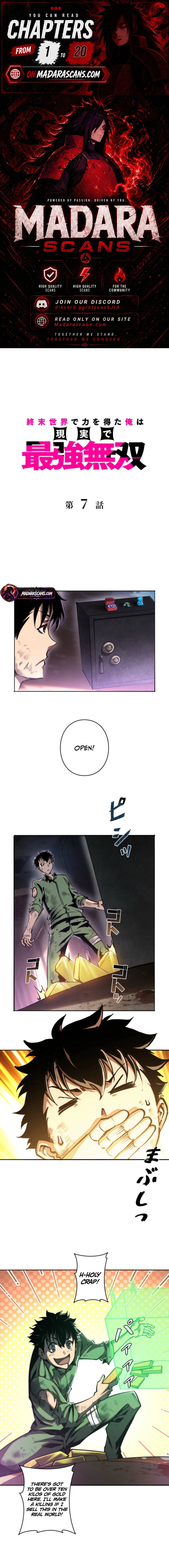 Read I Gained Power In A Post-Apocalyptic World And Became Unrivaled In The Real World EN Manga Online