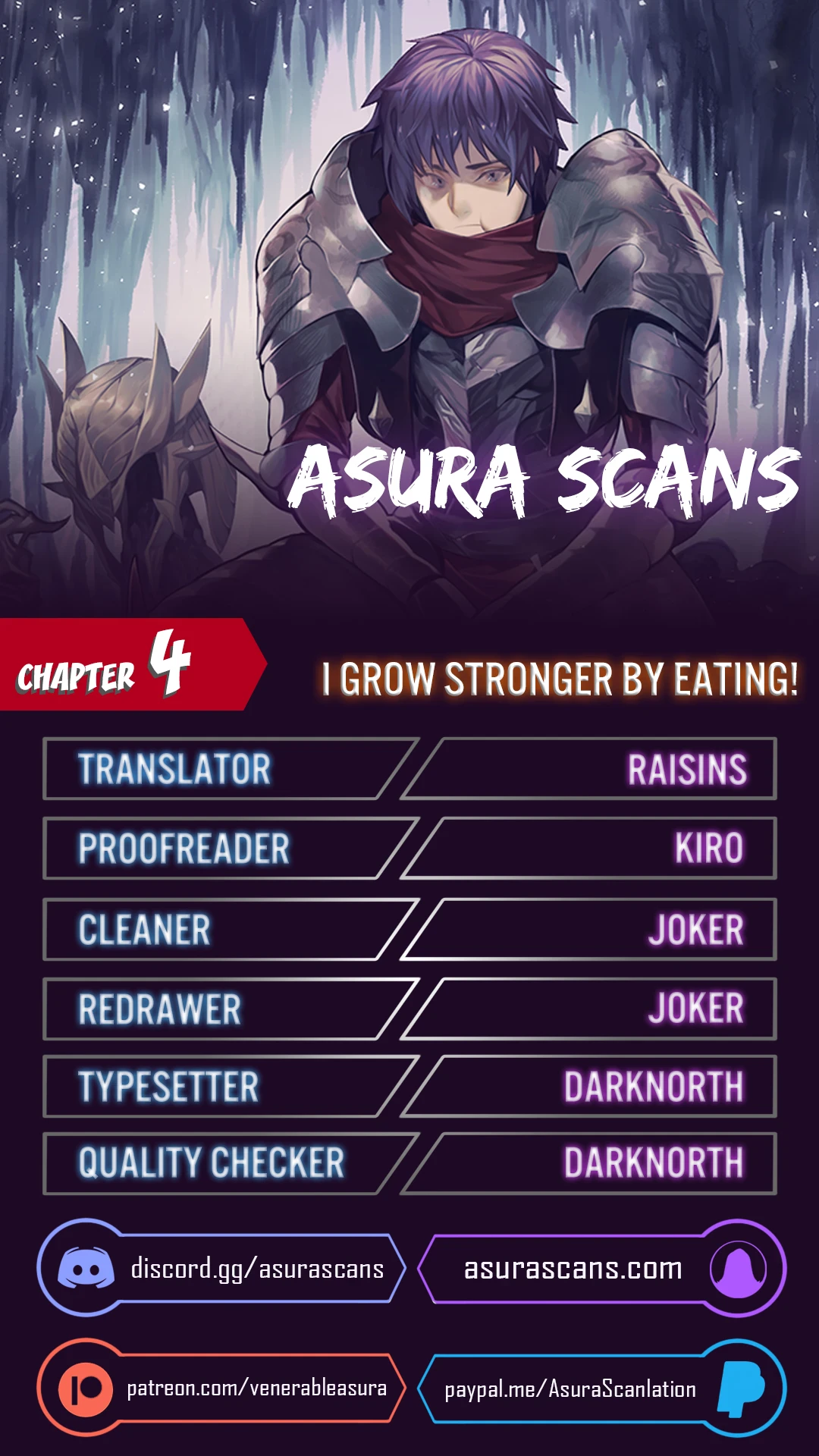 Read I Grow Stronger By Eating EN Manga Online