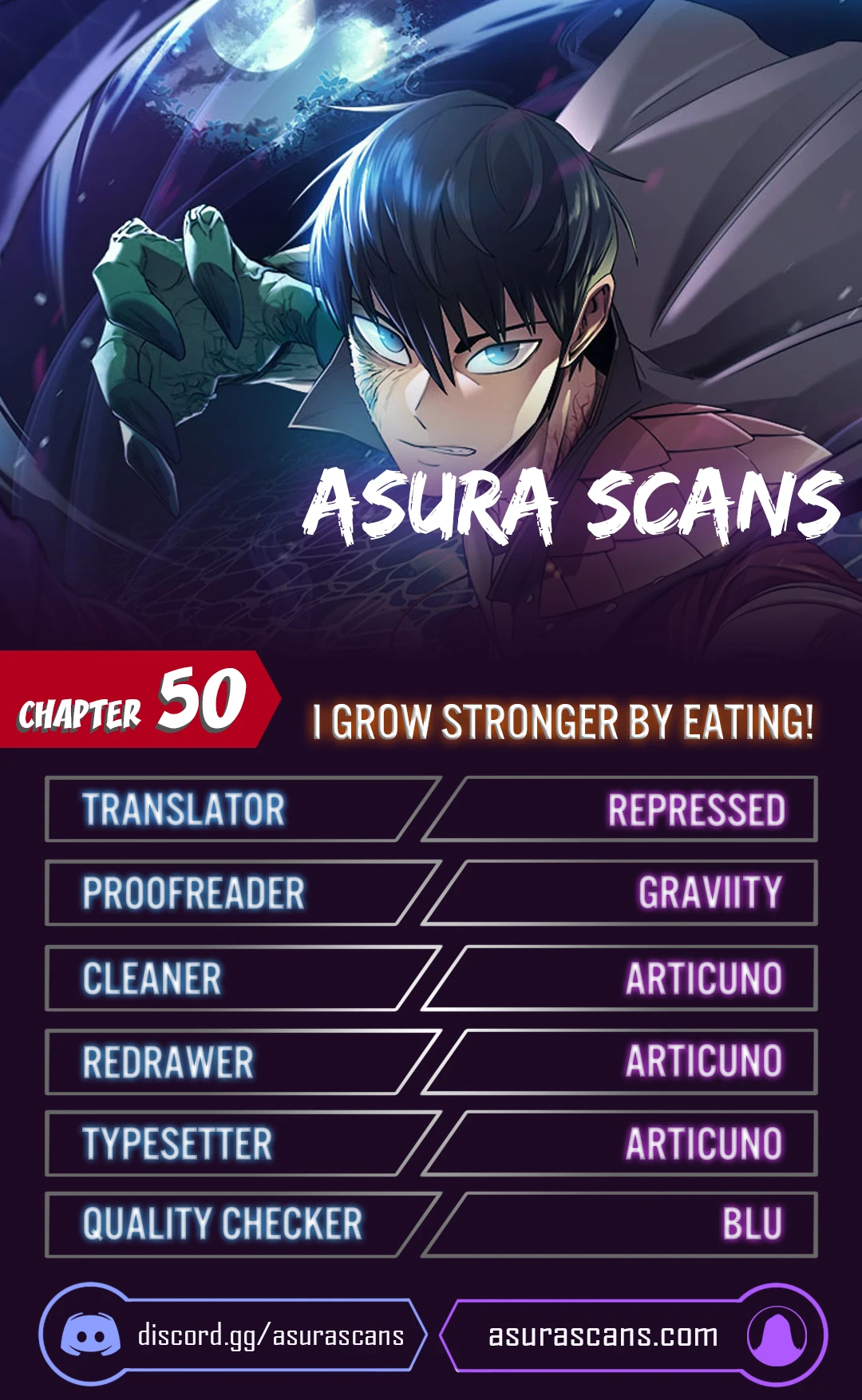 Read I Grow Stronger By Eating EN Manga Online