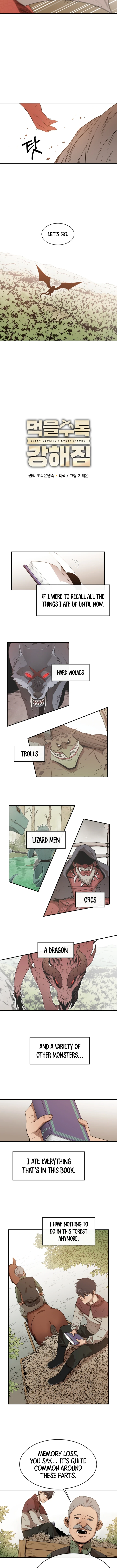 Read I Grow Stronger By Eating EN Manga Online