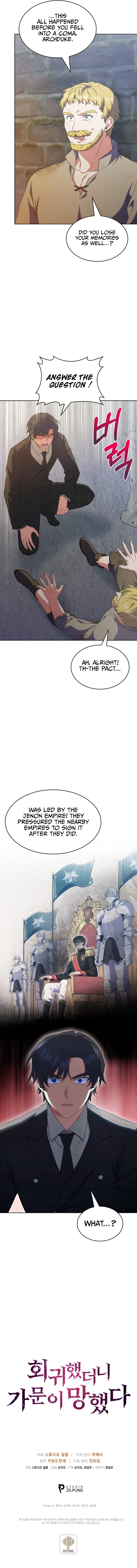 Read I Regressed To My Ruined Family EN Manga Online