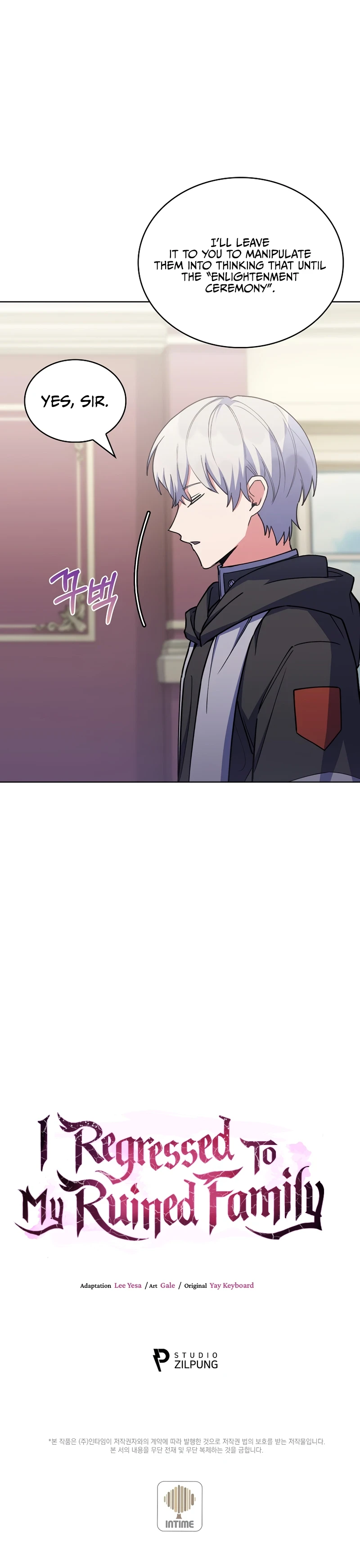 Read I Regressed To My Ruined Family EN Manga Online