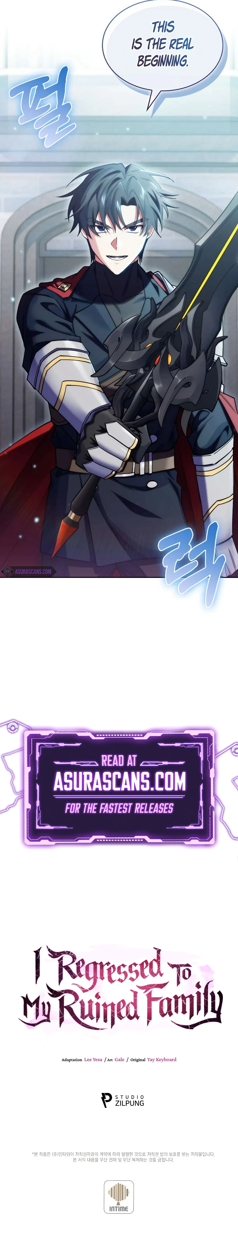 Read I Regressed To My Ruined Family EN Manga Online