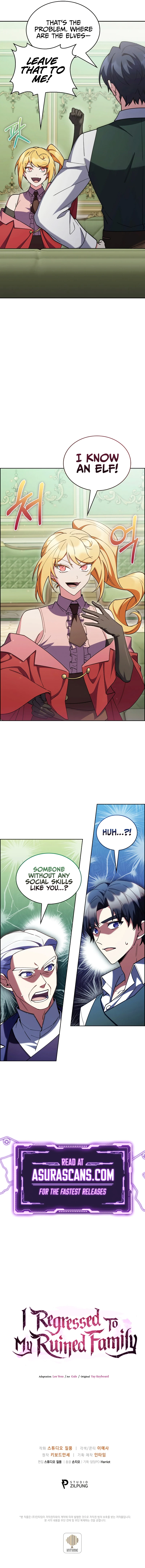 Read I Regressed To My Ruined Family EN Manga Online