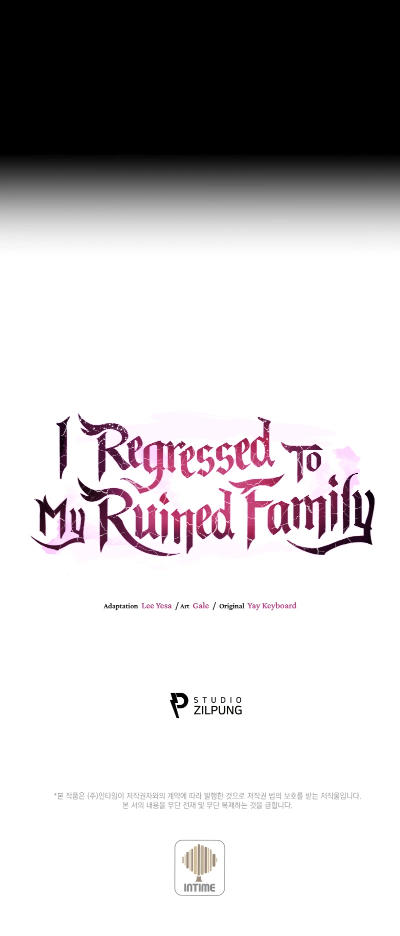Read I Regressed To My Ruined Family EN Manga Online