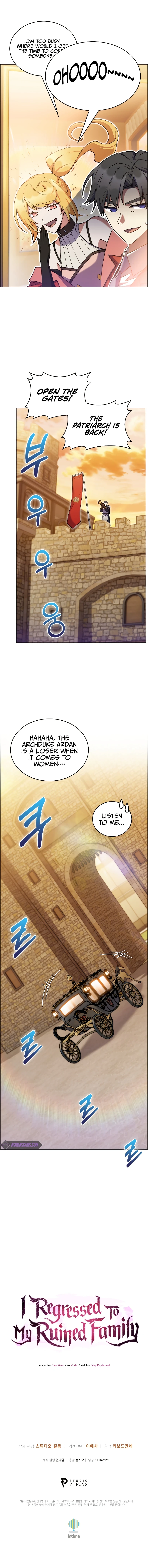 Read I Regressed To My Ruined Family EN Manga Online