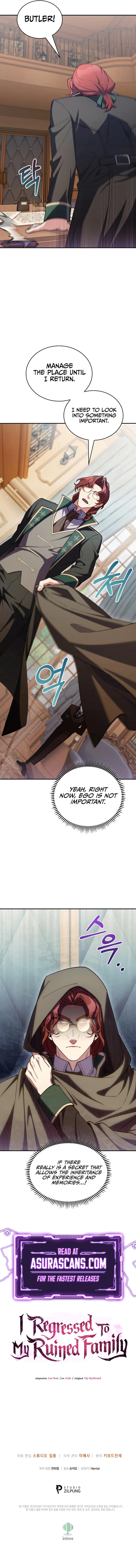 Read I Regressed To My Ruined Family EN Manga Online
