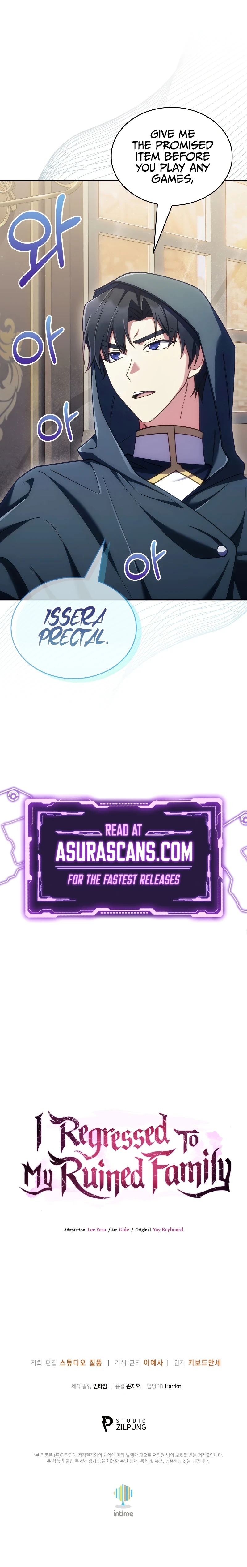 Read I Regressed To My Ruined Family EN Manga Online