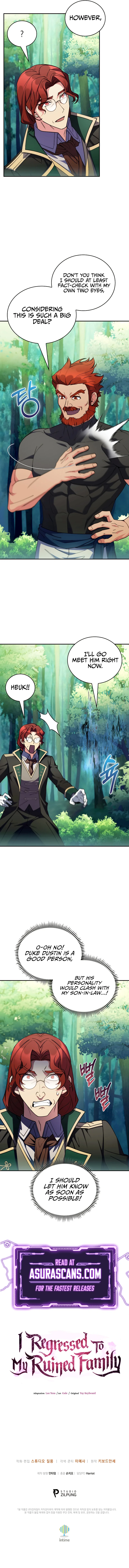 Read I Regressed To My Ruined Family EN Manga Online