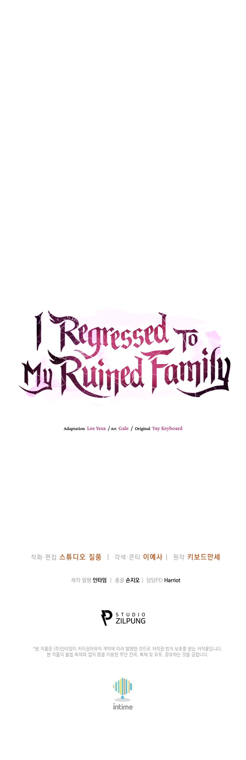 Read I Regressed To My Ruined Family EN Manga Online