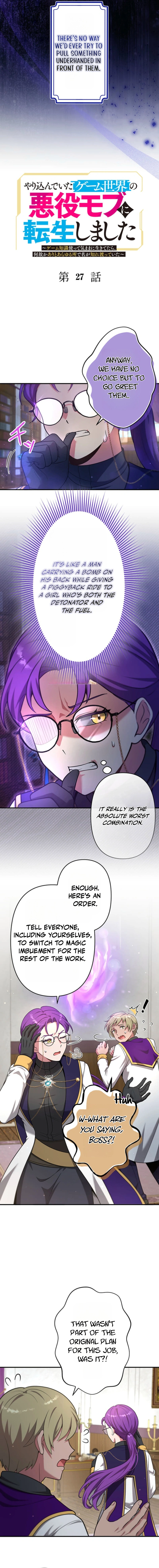 Read I Reincarnated as a Minor Villain Mob and Somehow Became Famous EN Manga Online