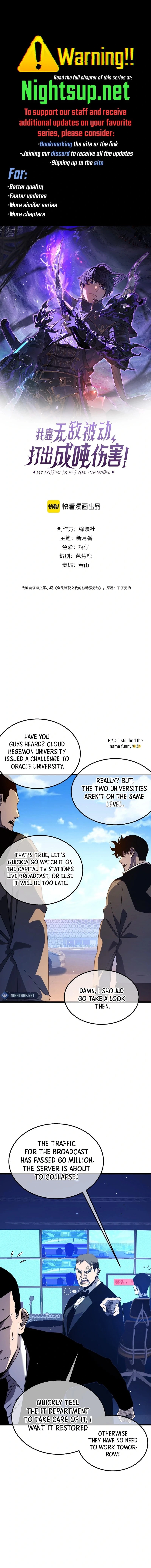 Read I Rely on My Invincibility to Deal Tons of Damage Passively EN Manga Online