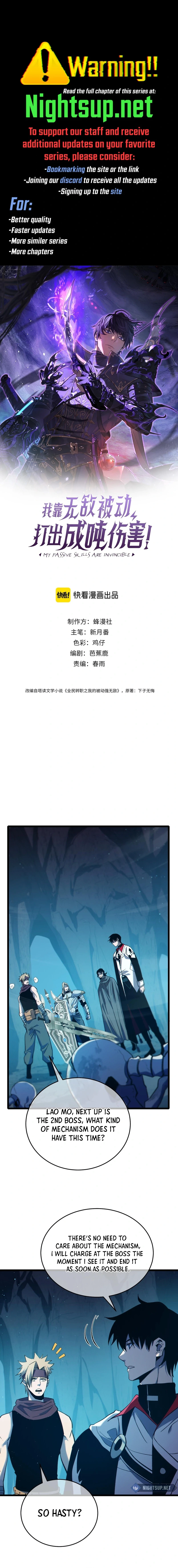 Read I Rely on My Invincibility to Deal Tons of Damage Passively EN Manga Online