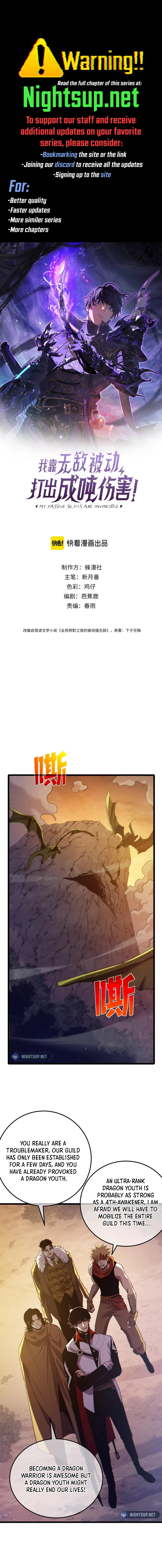 Read I Rely on My Invincibility to Deal Tons of Damage Passively EN Manga Online