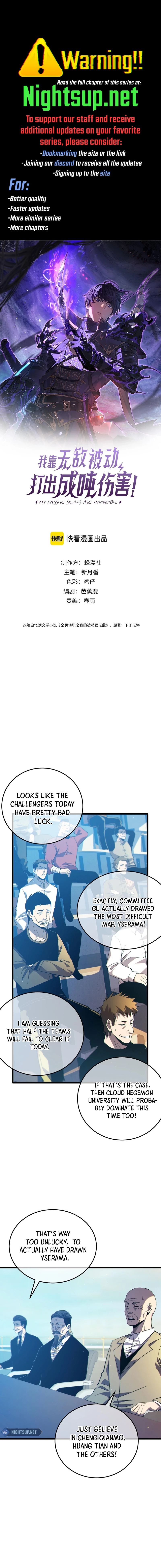 Read I Rely on My Invincibility to Deal Tons of Damage Passively EN Manga Online