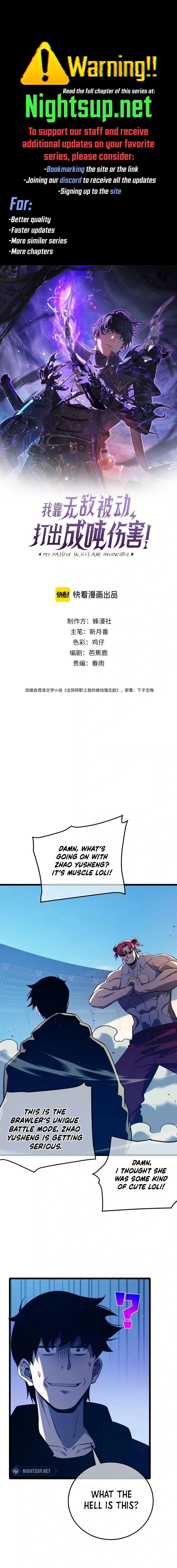 Read I Rely on My Invincibility to Deal Tons of Damage Passively EN Manga Online