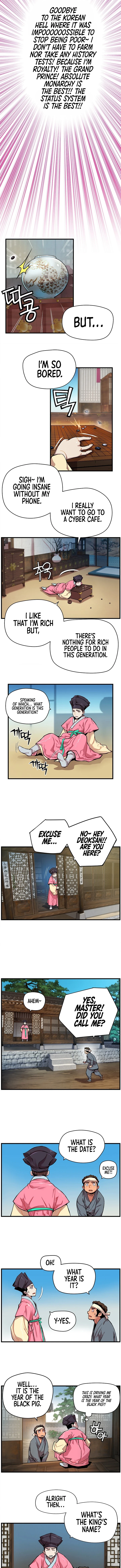 Read I Shall Live As A Prince EN Manga Online