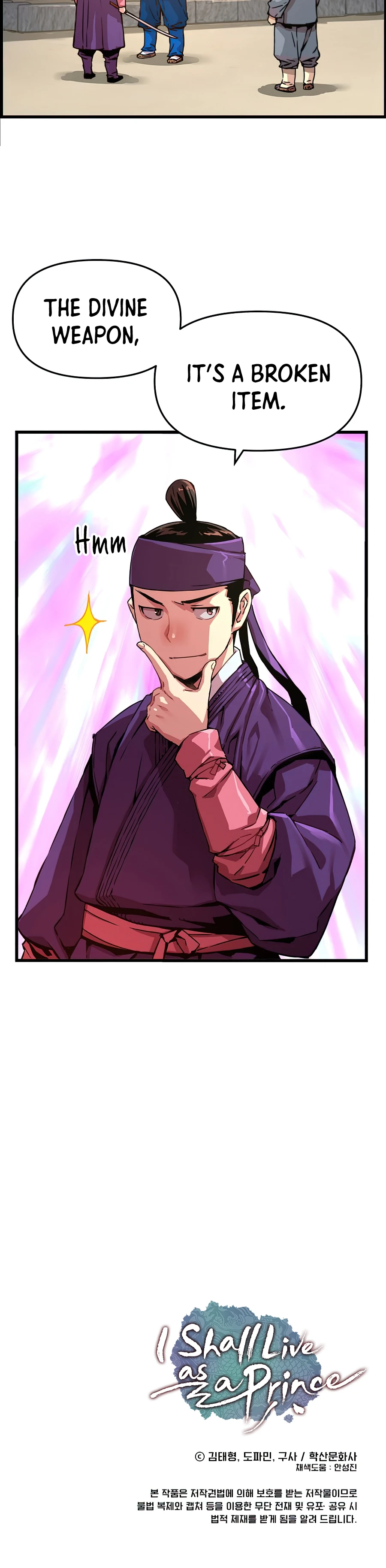 Read I Shall Live As A Prince EN Manga Online