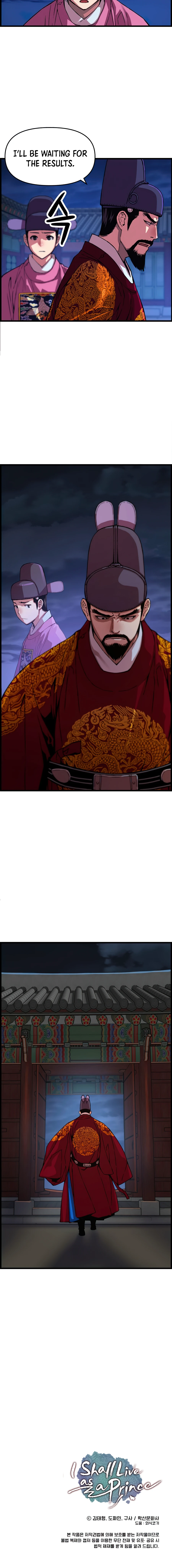 Read I Shall Live As A Prince EN Manga Online