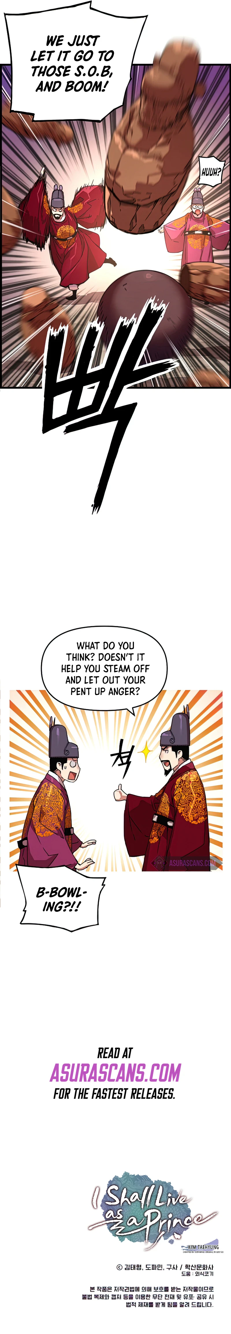 Read I Shall Live As A Prince EN Manga Online
