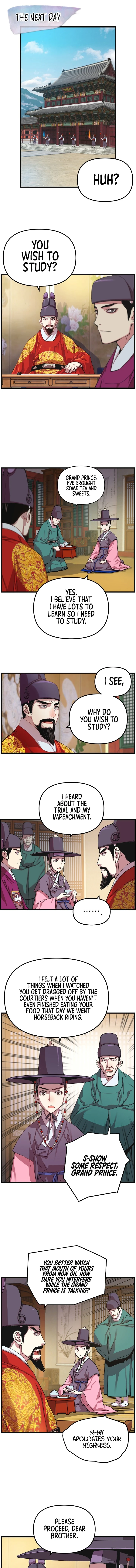 Read I Shall Live As A Prince EN Manga Online
