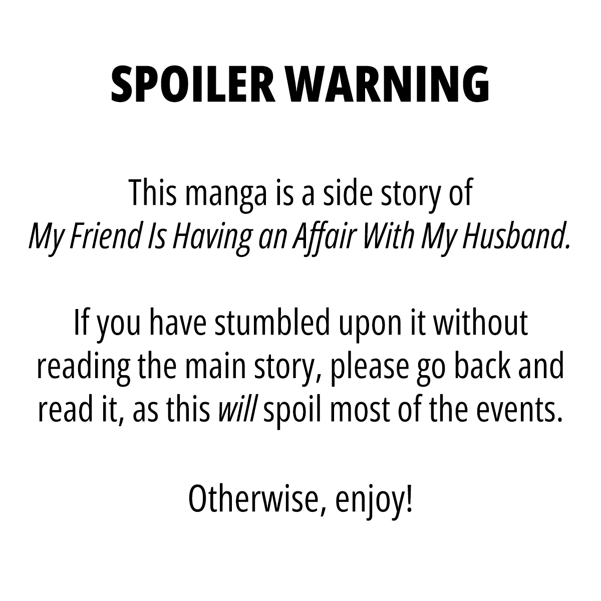 Read I Stole My Friend's Husband EN Manga Online