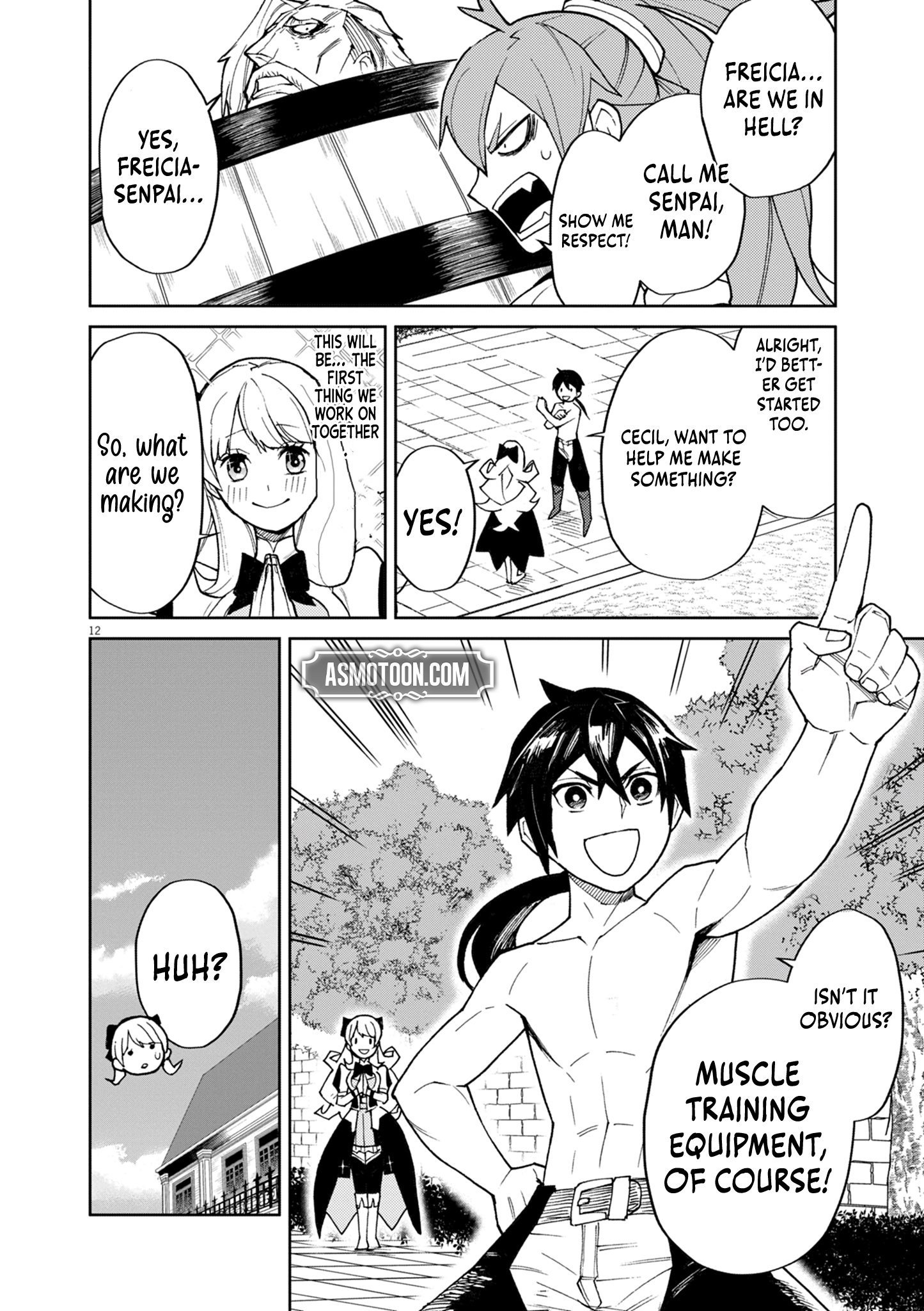 Read I Was Reincarnated as an Evil Noble in a Game and Became Unparalleled With My Overpowered Muscles EN Manga Online