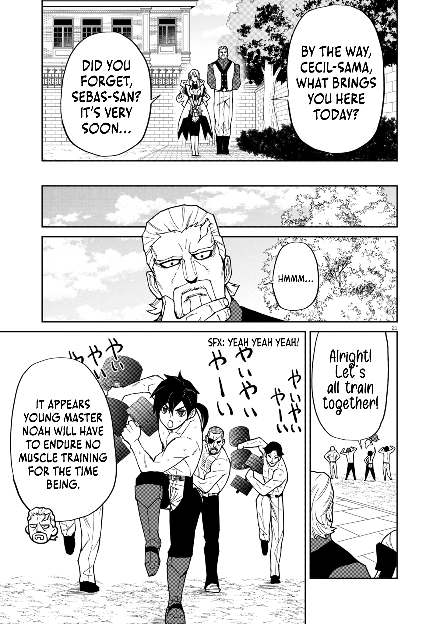 Read I Was Reincarnated as an Evil Noble in a Game and Became Unparalleled With My Overpowered Muscles EN Manga Online