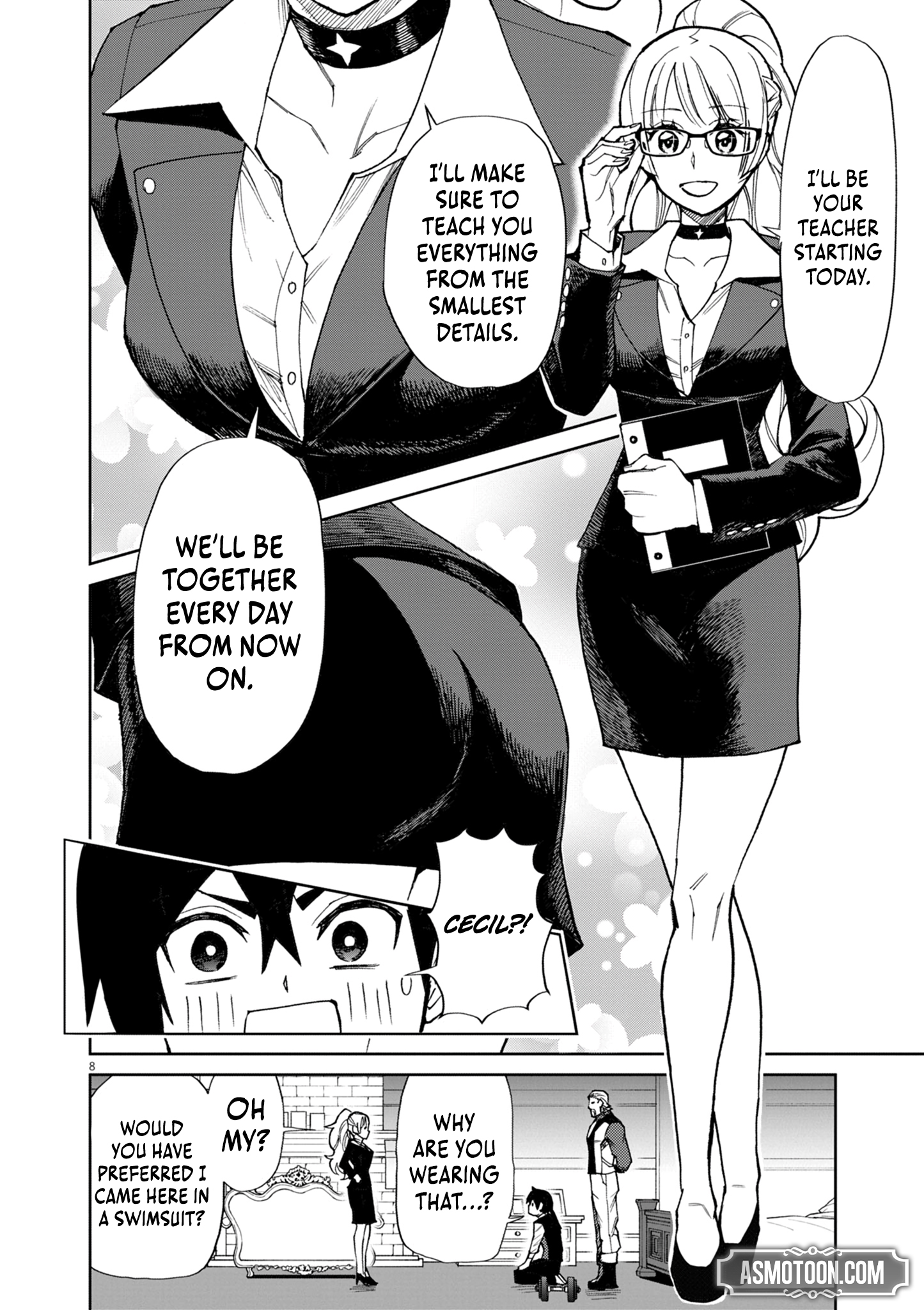 Read I Was Reincarnated as an Evil Noble in a Game and Became Unparalleled With My Overpowered Muscles EN Manga Online