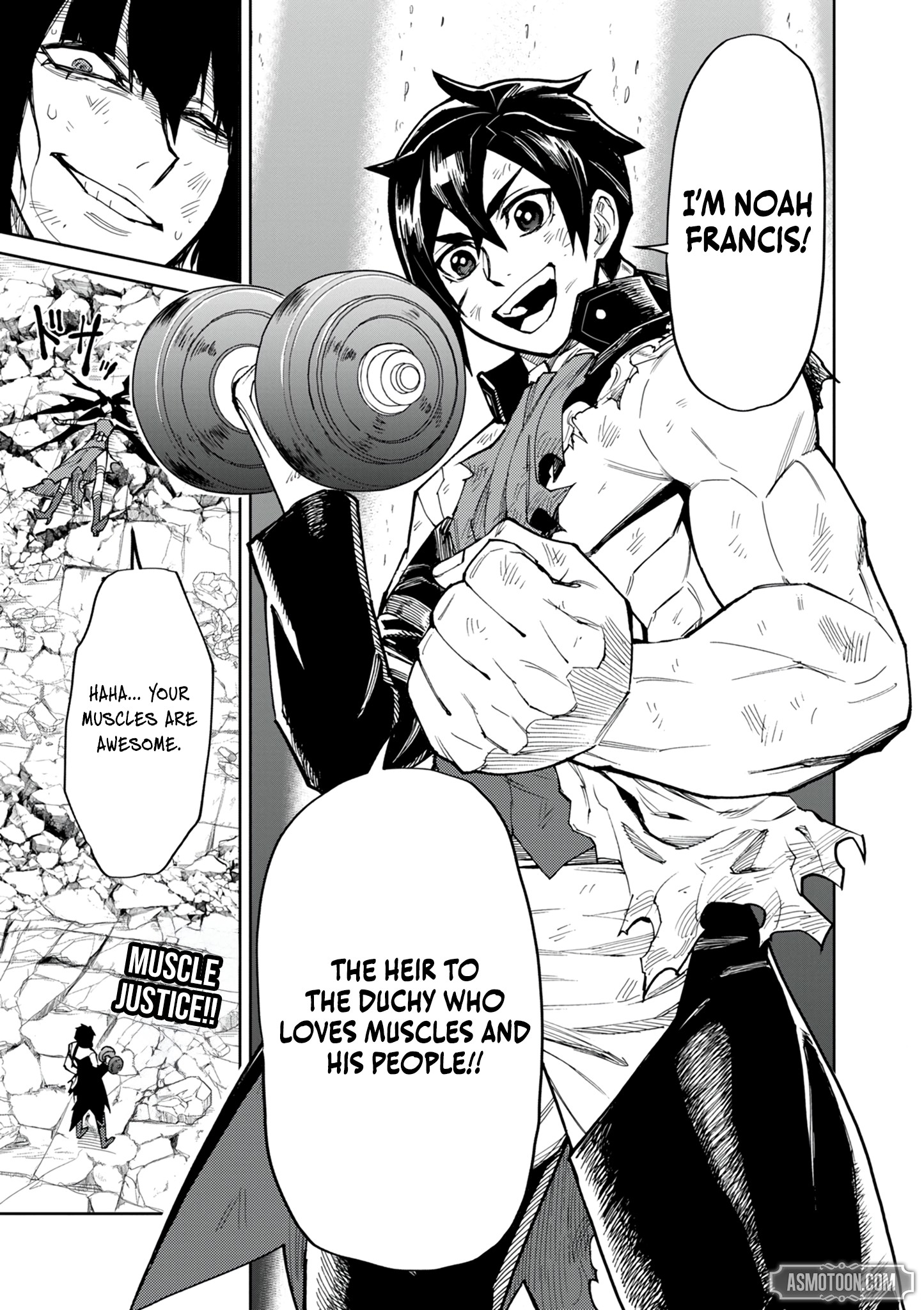 Read I Was Reincarnated as an Evil Noble in a Game and Became Unparalleled With My Overpowered Muscles EN Manga Online