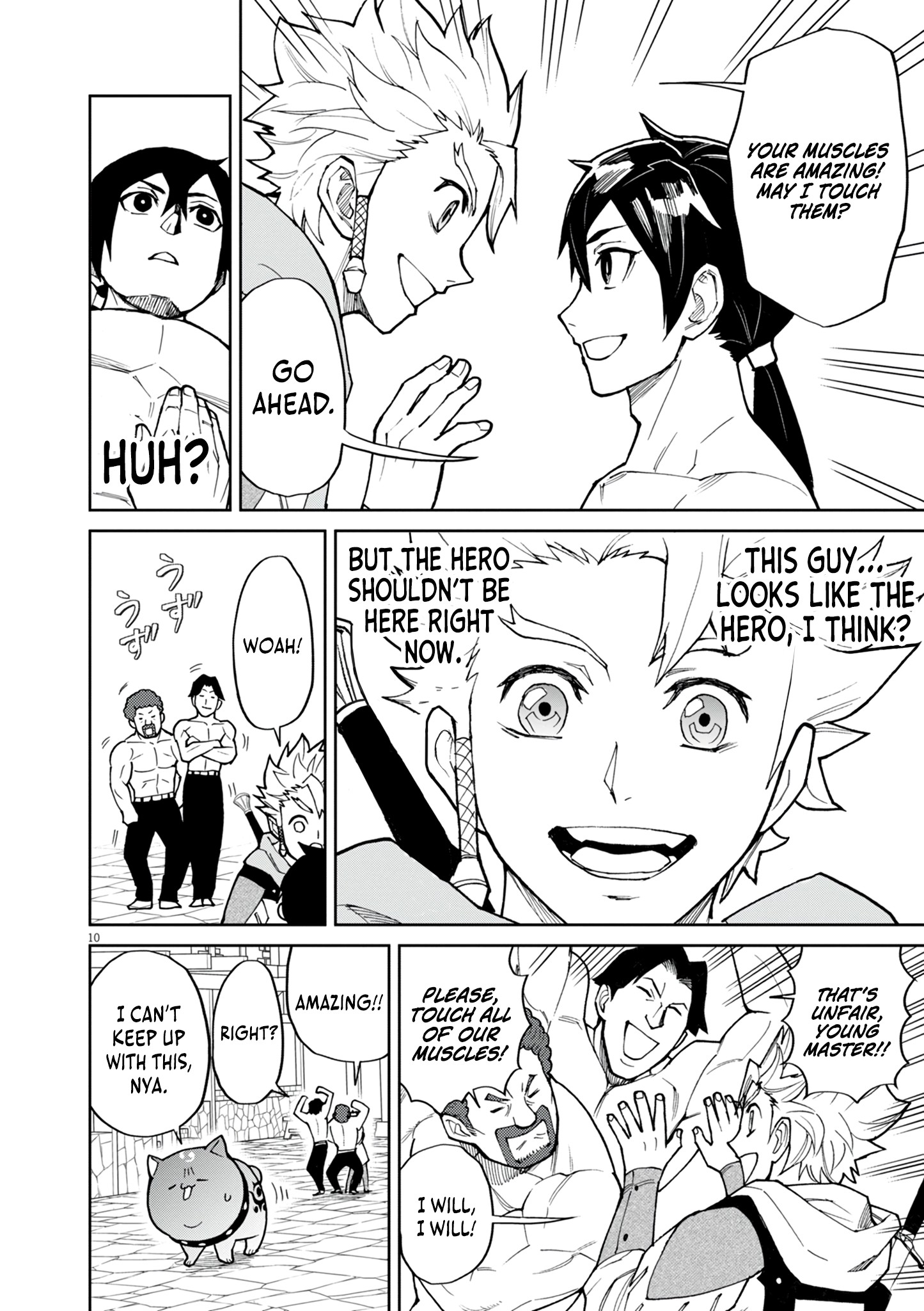 Read I Was Reincarnated as an Evil Noble in a Game and Became Unparalleled With My Overpowered Muscles EN Manga Online