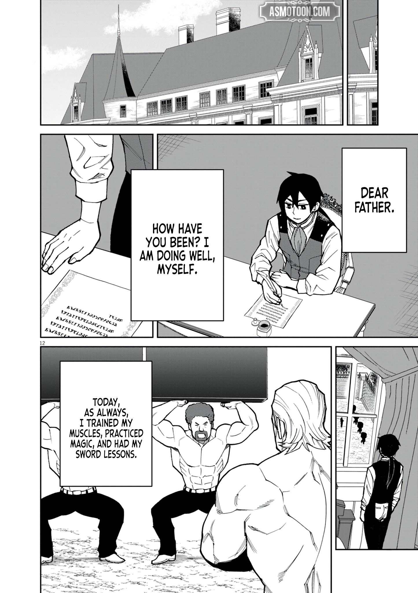 Read I Was Reincarnated as an Evil Noble in a Game and Became Unparalleled With My Overpowered Muscles EN Manga Online