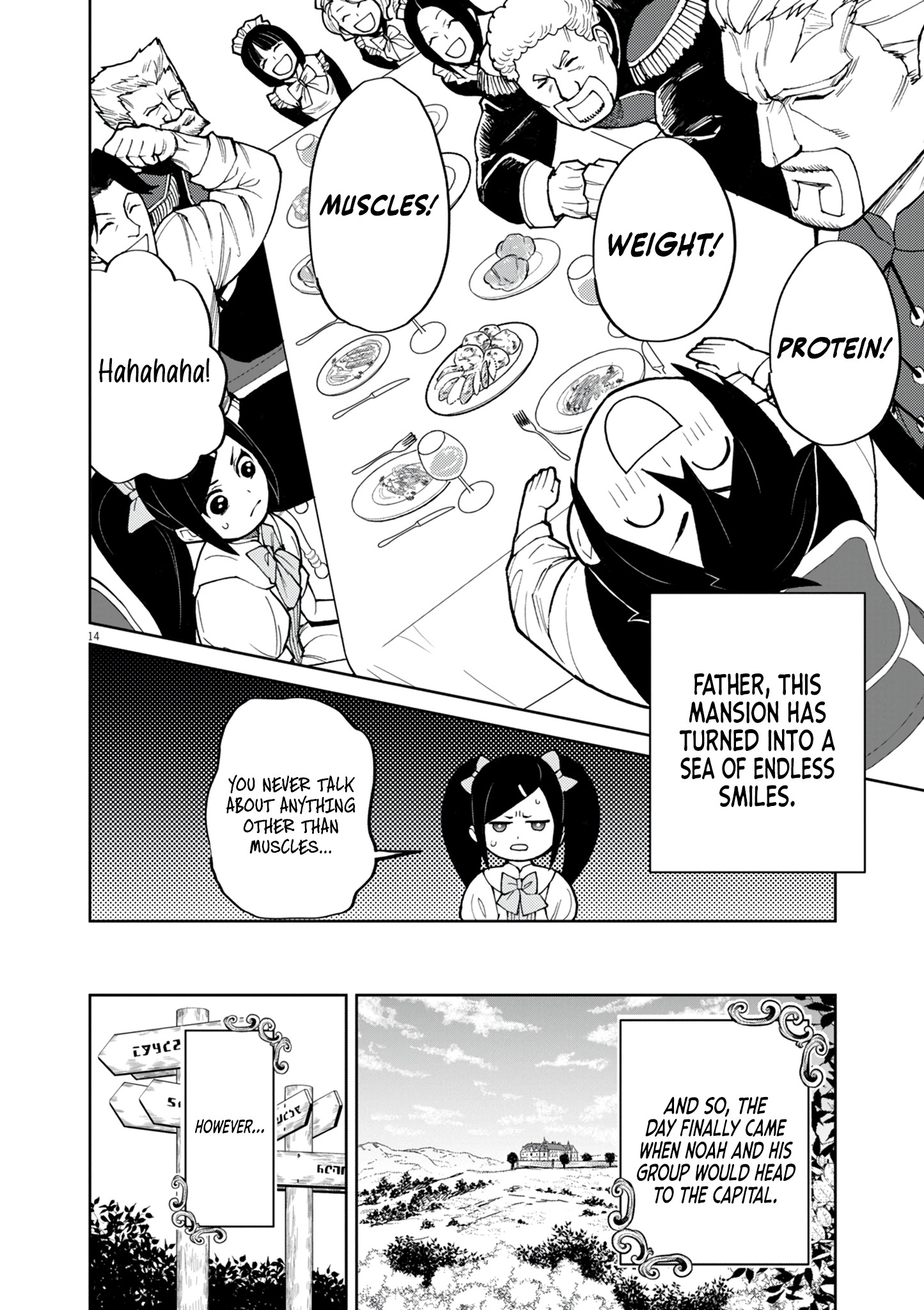 Read I Was Reincarnated as an Evil Noble in a Game and Became Unparalleled With My Overpowered Muscles EN Manga Online