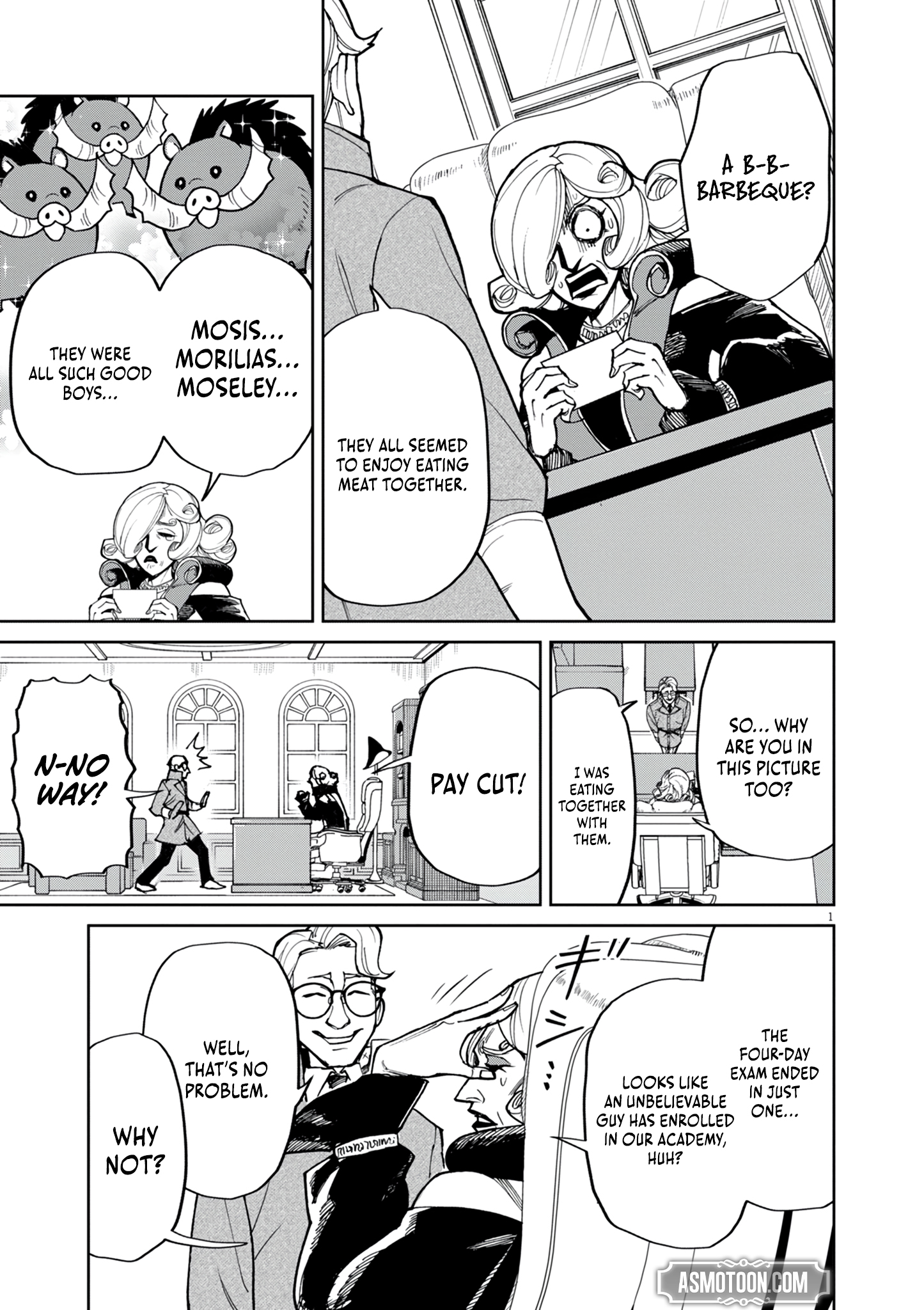 Read I Was Reincarnated as an Evil Noble in a Game and Became Unparalleled With My Overpowered Muscles EN Manga Online