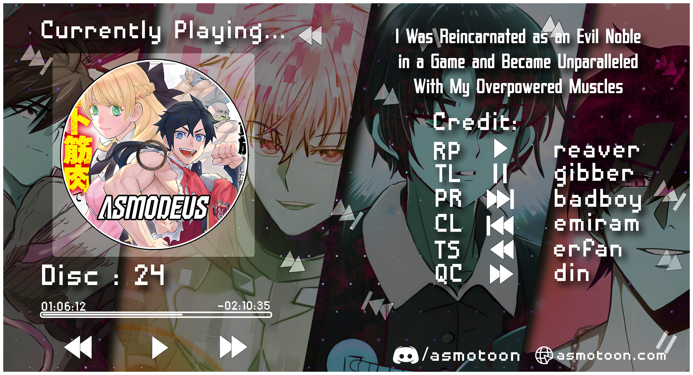 Read I Was Reincarnated as an Evil Noble in a Game and Became Unparalleled With My Overpowered Muscles EN Manga Online