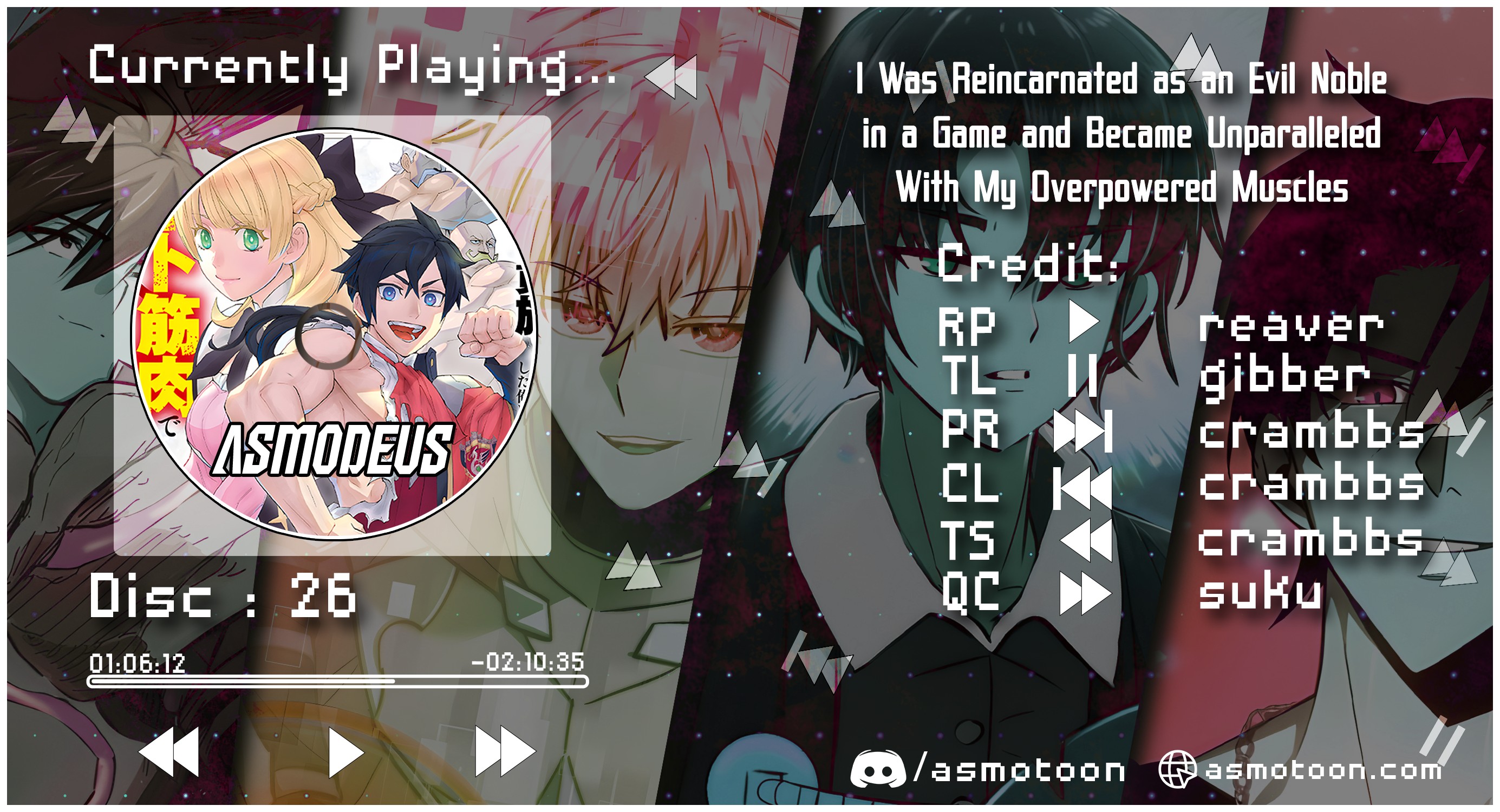 Read I Was Reincarnated as an Evil Noble in a Game and Became Unparalleled With My Overpowered Muscles EN Manga Online
