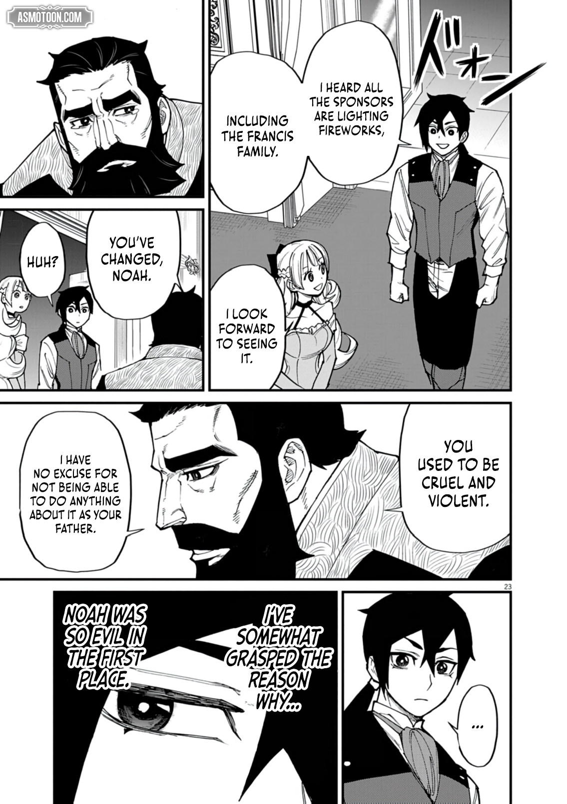Read I Was Reincarnated as an Evil Noble in a Game and Became Unparalleled With My Overpowered Muscles EN Manga Online