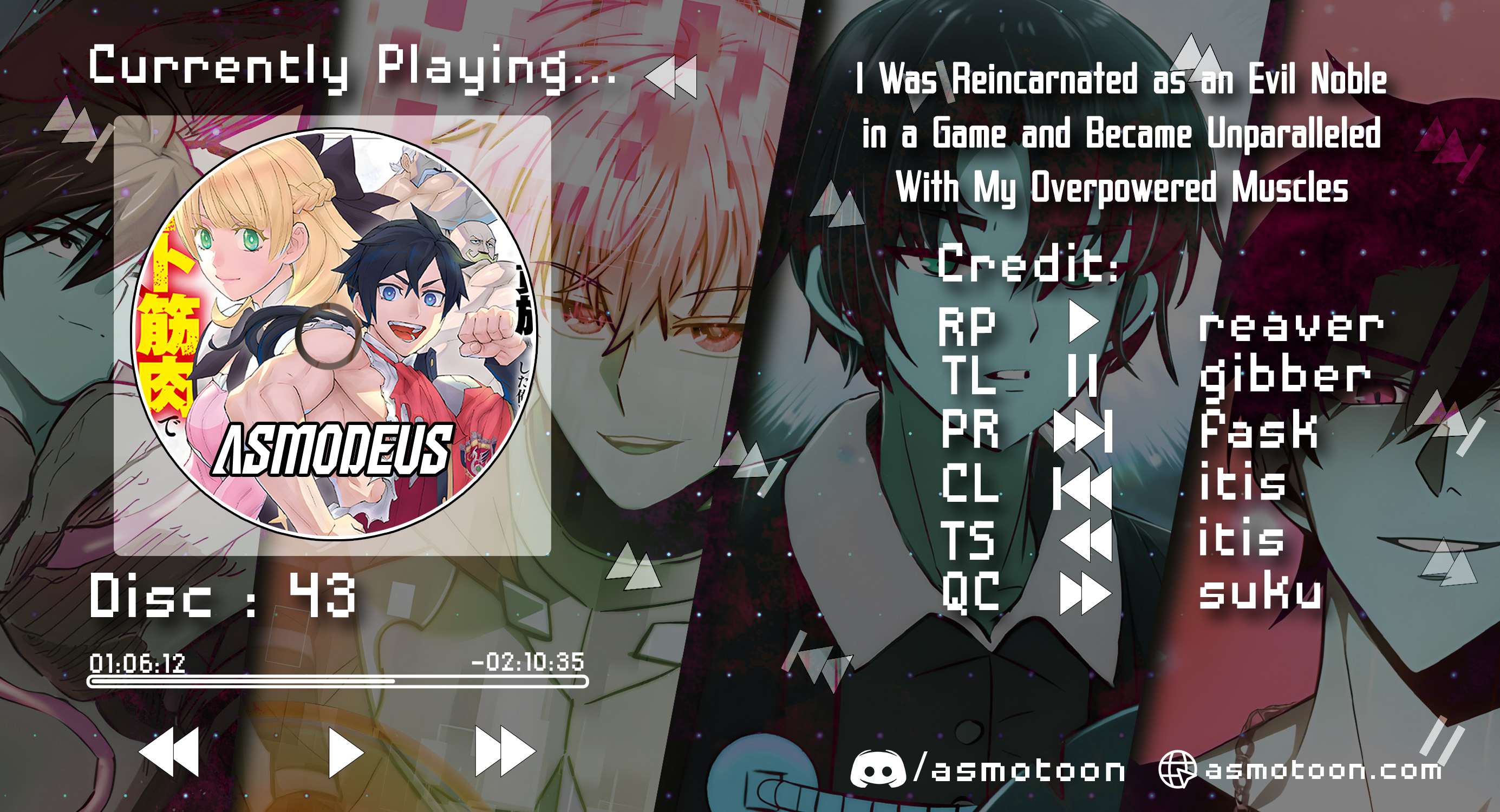 Read I Was Reincarnated as an Evil Noble in a Game and Became Unparalleled With My Overpowered Muscles EN Manga Online